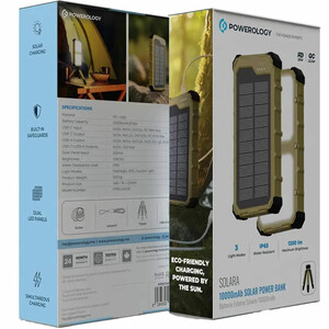 جعبه پاوربانک خورشیدی پاورولوژی PPBCHA100KH