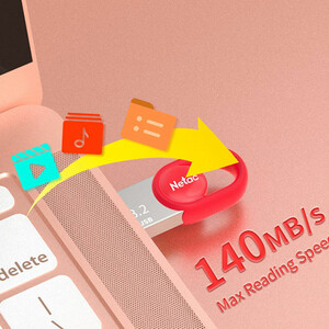فلش مموری نتاک ظرفیت 64 گیگابایت USB 3.2