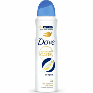 اسپری ضد تعریق زنانه داو Dove مدل Advanced Care Original 72h حجم 150ml