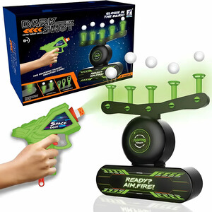 ست تفنگ بازی و سیبل هدف بادی مدل Hover Target Game