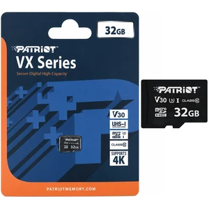 کارت حافظه میکرو اس دی پاتریوت PATRIOT مدل PSF32GVX31MCH ظرفیت 32GB