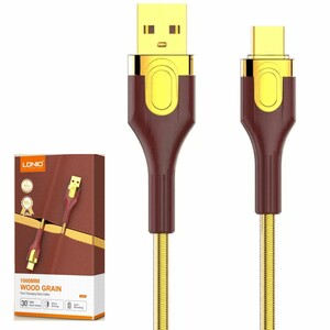 کابل USB به تایپ سی الدنیو LDNIO مدل LS681 توان 30 وات 1 متر