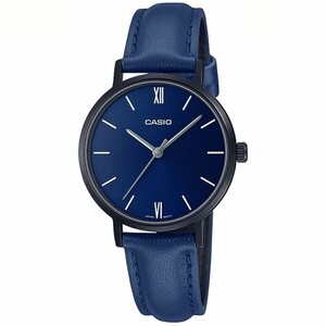 ساعت مچی زنانه کاسیو Casio LTP-VT02BL-2AUDF با بند چرمی