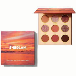 پالت سایه چشم شیگلم SHEGLAM مدل Beach Sunset با 9 رنگ