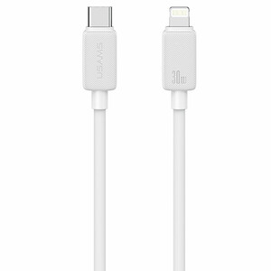 کابل تایپ سی به لایتنینگ یوسامز USAMS مدل US-SJ702 توان 30 وات 3 متر