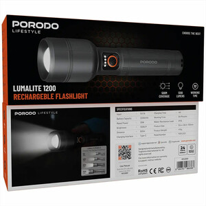 بهترین چراغ قوه دستی پورودو Porodo مدل PDFL5101GY