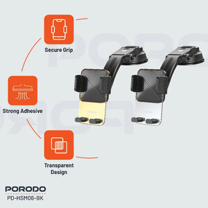 فروش هولدر موبایل پورودو Porodo مدل PD-HSM06-BK