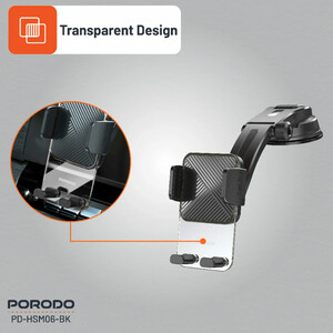 قیمت هولدر موبایل پورودو Porodo مدل PD-HSM06-BK