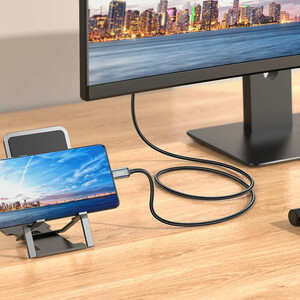 مبدل تایپ سی به HDMI هوکو Hoco مدل UA27 با وضوح 4K