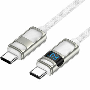 کابل تایپ سی به تایپ سی هوکو Hoco مدل U137 توان 60 وات 1.2 متر