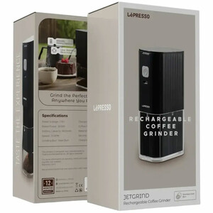 جعبه آسیاب قهوه لپرسو LePresso مدل LPCFFJG0032BK شارژی