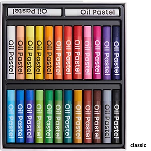 پاستل روغنی کاکو KACO مدل KALOR Oil Pastels بسته 24 رنگ