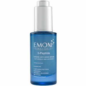 سرم ضد چروک و روشن کننده پوست صورت و گردن امونی مدل 5-Peptide حجم 40 میلی‌لیتر