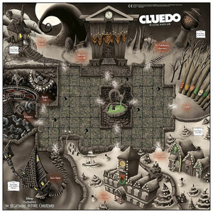 قیمت برد گیم کلودو cluedo مدل کابوس قبل کریسمس