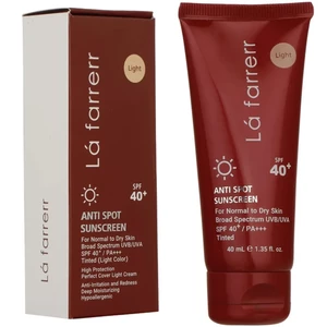 کرم ضد آفتاب رنگی لافارر مناسب پوست خشک و معمولی با SPF40 حجم 40ml