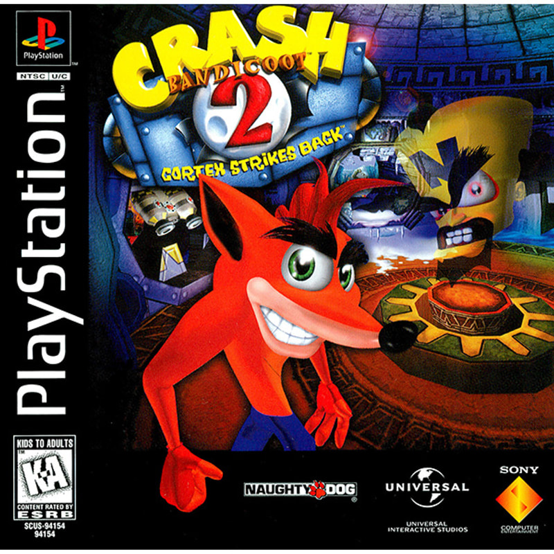 بازی crash bandicoot 2 برای پلی استیشن 1