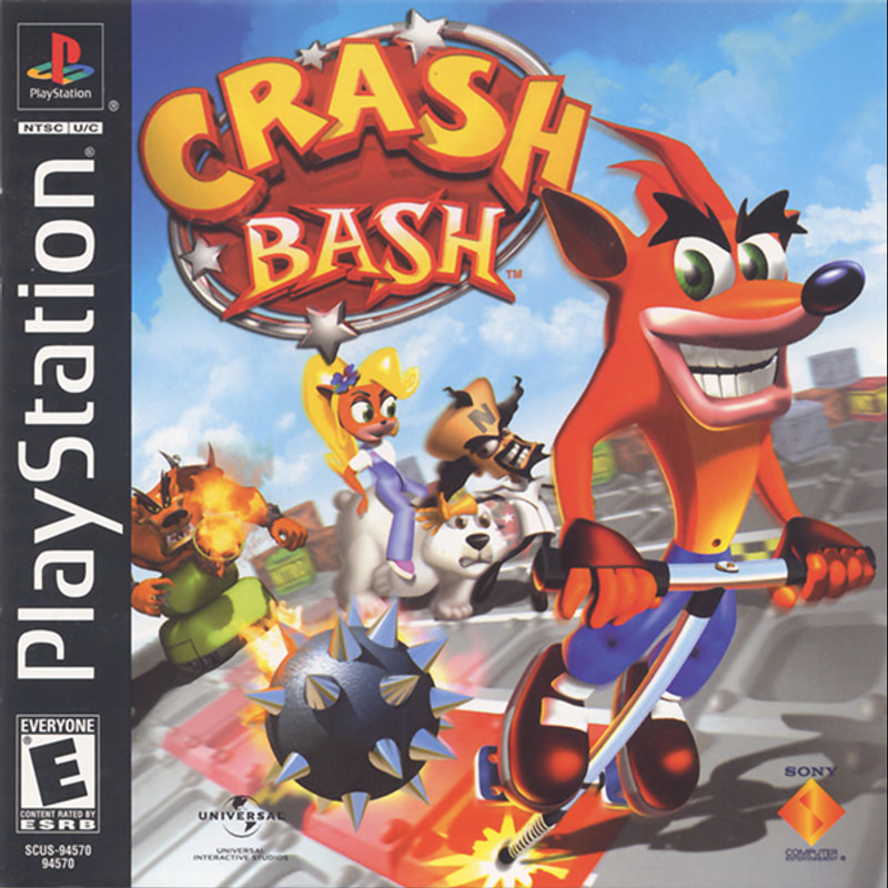 بازی Crash Bash برای پلی استیشن 1