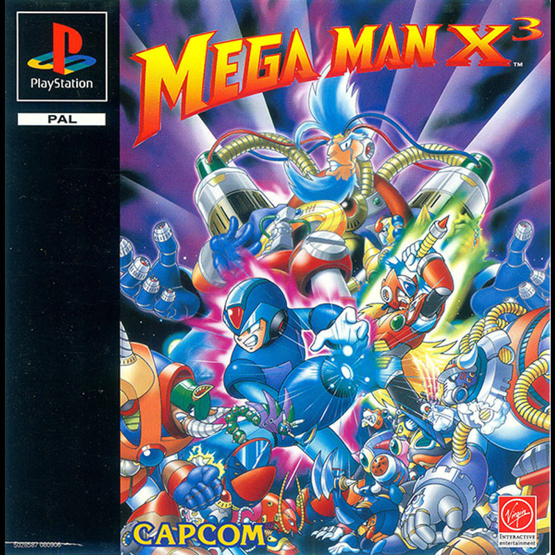 بازی Mega man x3 برای پلی استیشن 1