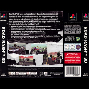 بازی Road Rash برای پلی استیشن 1
