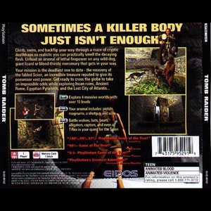 بازی Tomb Raider 3 برای پلی استیشن 1