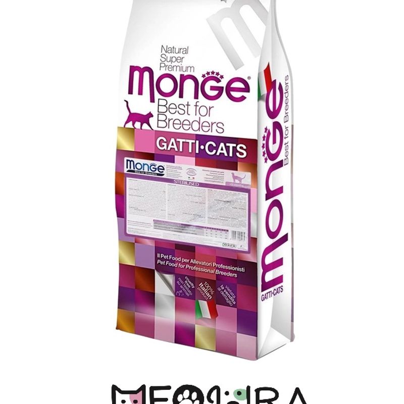 غذای خشک گربه مونژه ادالت مرغ مخصوص پرورش دهنده Monge Best For Breeders Adult Chicken
