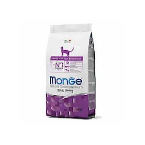 غذای گربه بالغ مونژه با طعم مرغ Monge Adult Cat Food With Chicken وزن 1.5 کیلوگرم