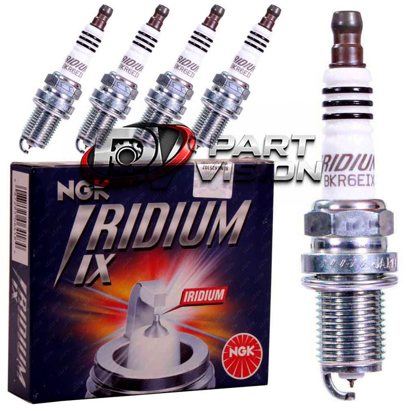 شمع سوزنی پایه کوتاه ایریدیم ان جی کی اصلی ژاپن BKR6EIX-6418 | (4عددی)لیبل همیار حامی مناسب خودروی تویوتا لندکروز .سمند .پژو 405.برلیانس c3.پارس elx.بی وای دی s6.j.توسان 2.7