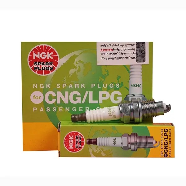 شمع خودرو دوگانه پایه کوتاه  ان جی کی 7987 NGK BKR-GAS | اصلی (4عددی)