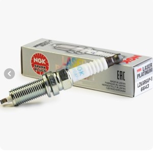 شمع سوزنی   پلاتینیوم  لیزری پای بلند یور 4  کد حرارتی 6 ان جی کی اصلی ژاپن LZKAR6AP-ll.6643 لیبل  همیار حامی مناسب خودرو‌سایز 14