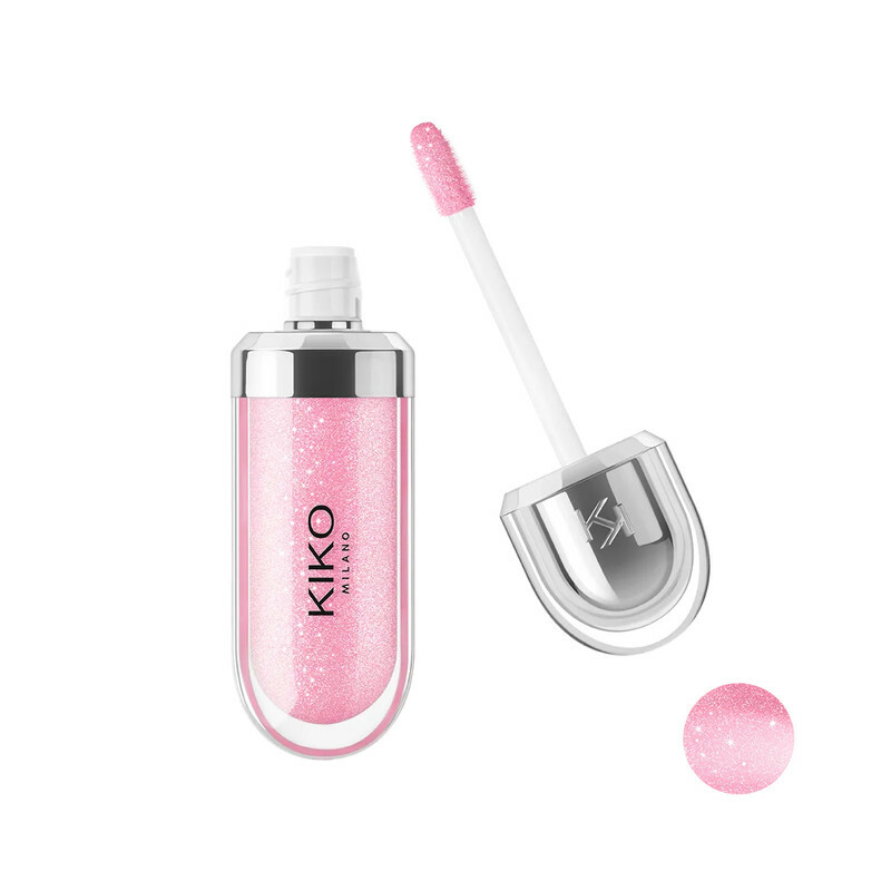 لیپ گلاس کیکو میلانو مدل 3d hydra lipgloss شماره 05 pearly pink
