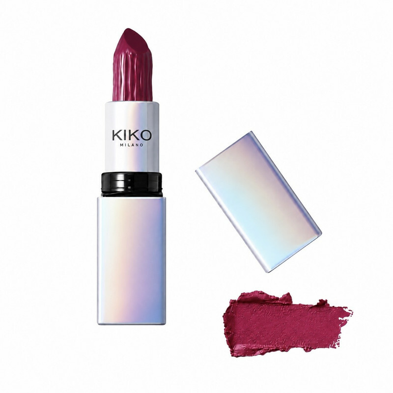 رژ لب جامد کیکو میلانو مدل Lumiverse Metal Majesty Lipstick 05 شماره 05 Radiance Rose