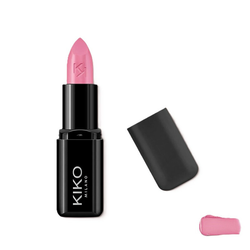 رژ لب جامد مات کیکو میلانو مدل smart fusion lipstick شماره 420 light rosy mauve