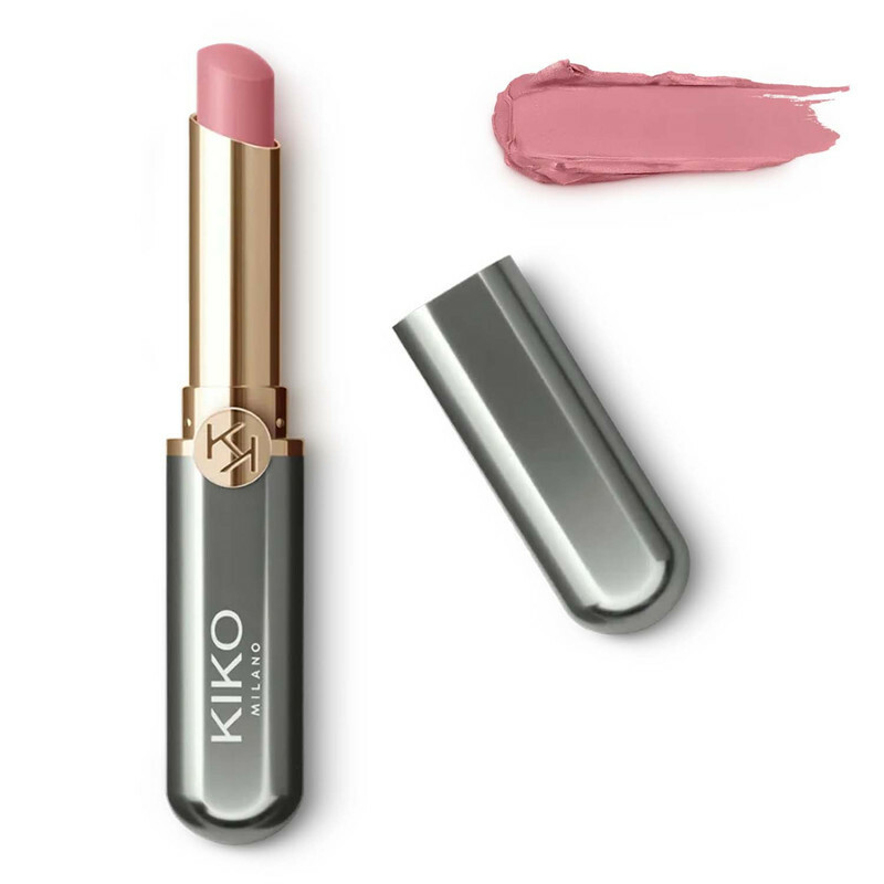 رژ لب جامد مات کیکو میلانو مدل unlimited stylo شماره 4 رنگ صورتی رز 