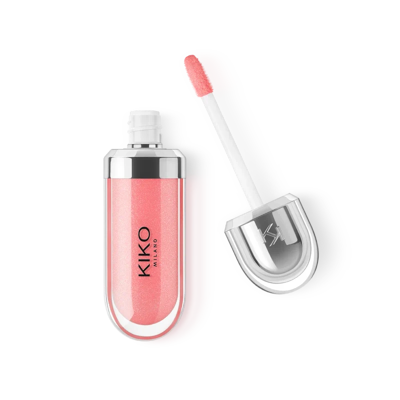 رژ لب مایع کیکو میلانو مدل 3d hydra lipgloss شماره 07 rosa magnolia