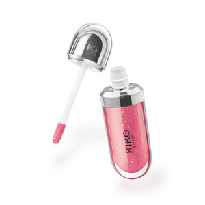لیپ گلاس کیکو میلانو مدل 3d hydra lipgloss شماره 33 pearly watermelon