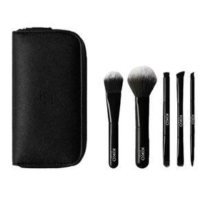 ست براش آرایشی کیکو میلانو مدل travel brush set مجموعه 5 عددی