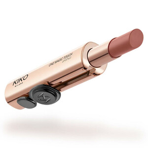 رژ لب جامد مات کیکو میلانو مدل one magic touch lip stylo با شماره رنگ 3 wild savana