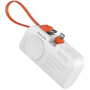 پاوربانک 5000 فیلیپس philips مدل DLP2552VB با قابلیت شارژ اپل واچ