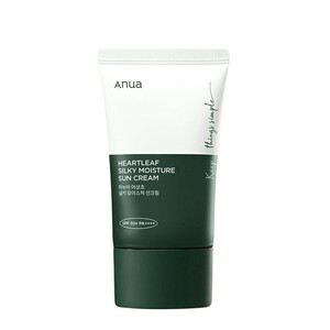 کرم ضد آفتاب بی‌رنگ دست، صورت آنوا SPF 50 مدل heartleaf محافظ UVA ،UVB ‌مناسب برای انواع پوست حجم 50 میلی‌لیتر
