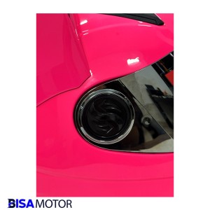 کلاه کاسکت دخترانه خرگوشی NITRINOS صورتی