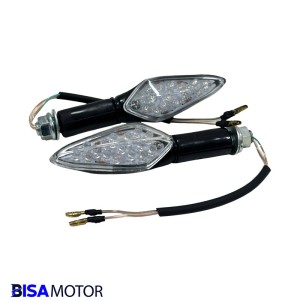 چراغ راهنمای LED موتور سیکلت 2 عددی