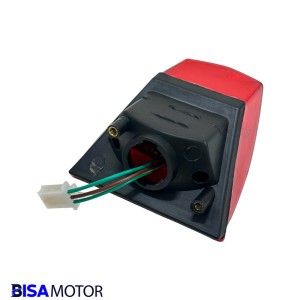 چراغ خطر عقب LED تریل روان مثلثی مدل LX