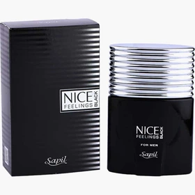 عطر ادوتویلت مردانه ساپیل مدل نایس بلک با رایحه گرم و تلخ - 15 میلی لیتر