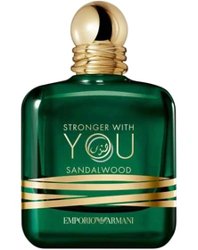 عطر ادکلن جورجیو آرمانی استرانگر ویت یو صندل وود Giorgio Armani Stronger With You Sandalwood یونیسکس حجم 100 میل اکسترا پرفیوم لوزی سوئیس (ماندگاری خیلی بالا)