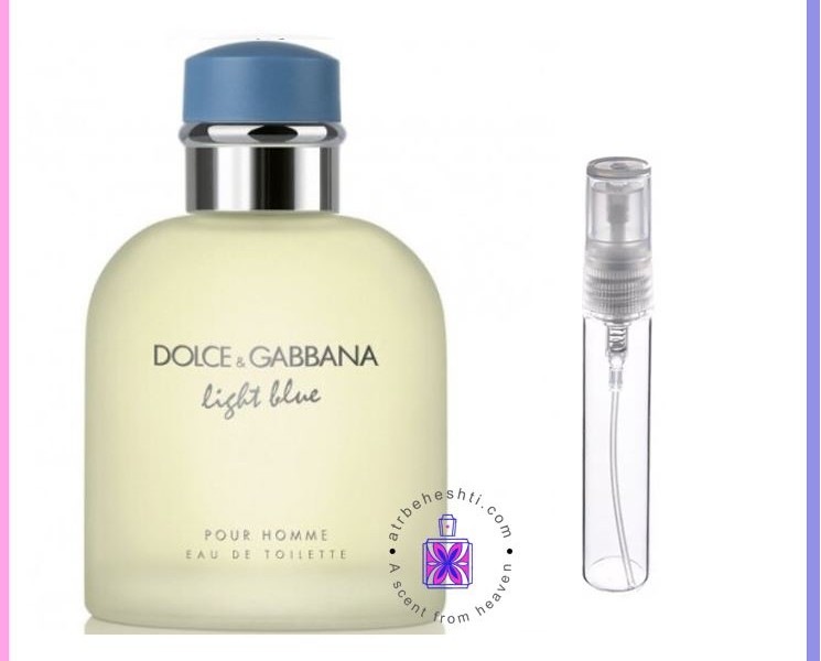 اسانس عطر دولچه گابانا لایت بلو مردانه