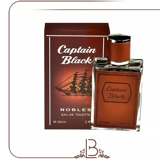 عطر کاپیتان بلک، عطری مردانه، طبع گرم و شیرین - 50 میلی