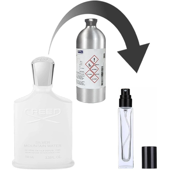 دکانت عطر کرید سیلور مانتین واتر - برند لوزی - اکسترا پرفیوم - 50 میل