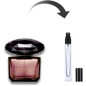 عطر دست ریز (دکانت) ورساچه کریستال نویر - لوزی - 10 میلی‌لیتر، اکسترا پرفیوم