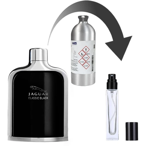 دکانت عطر جگوار کلاسیک بلک - برند لوزی - اکسترا پرفیوم - 20میل