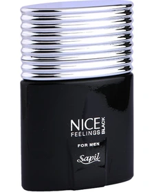 عطر ادکلن ساپیل نایس فیلینگز بلک Sapil Nice Feelings Black یونیسکس حجم 100 میل اکسترا پرفیوم لوزی سوئیس (ماندگاری خیلی بالا)
